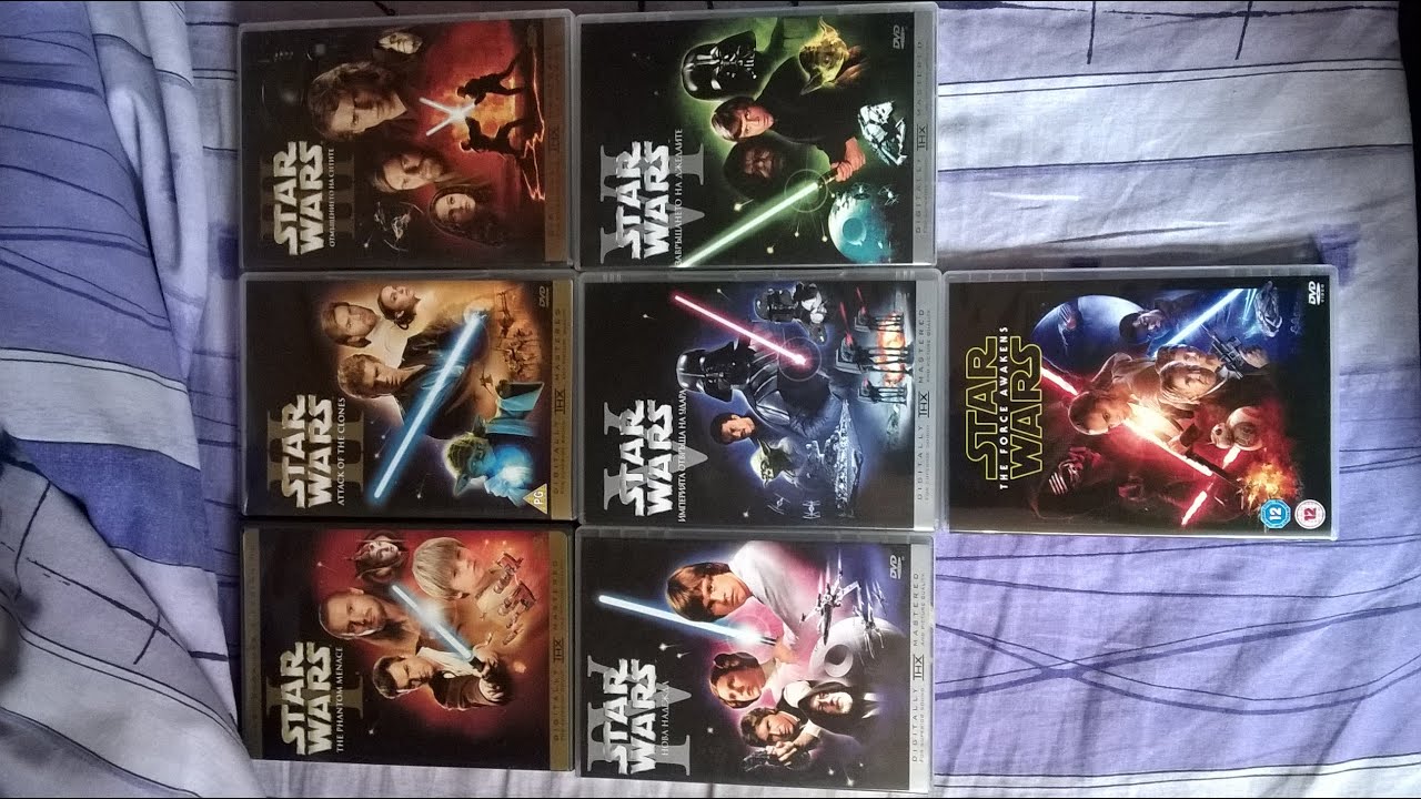 star wars collection dvd
